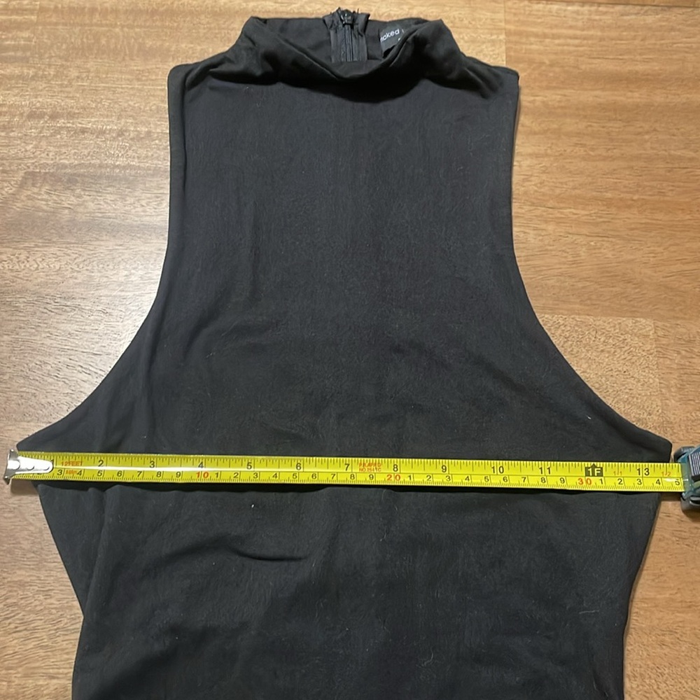 Naked Wardrobe Black mock neck mini dress - Picture 9 of 10